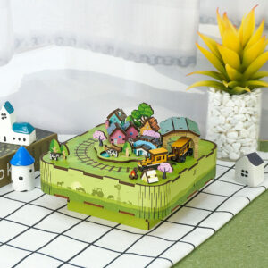 Singing In the Meadow - 3D Puzzle Wood - Carillon