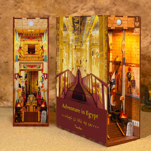 Adventure in Egypt - 3D Puzzle Wood - Book Nook