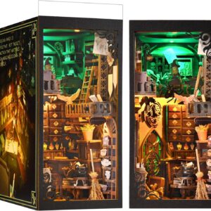 The masters house - 3D Puzzle Wood - Book Nook
