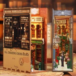 Charing Cross Road - 3D Puzzle Wood - Book Nook